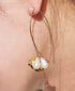 花弁ロングピアス
